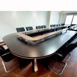 میز  کنفرانس ایرانیان چوب مدل آرتا