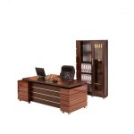 میز مدیریت ایرانیان چوب مدل اورانوس