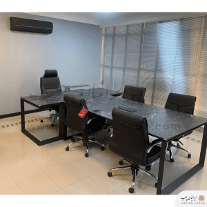 میز مدیریت و کنفرانس ایرانیان چوب مدل نوا