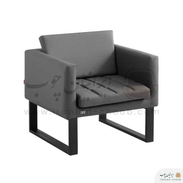 مبل اداری تک نفره راشن مدل F500BN1