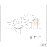 میز کنفرانس برند فرامین مدل 501