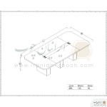 میز کنفرانس فرامین مدل 510 - Image 2