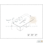 میز کنفرانس برند فرامین مدل 527