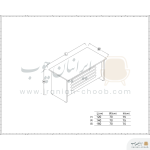 میز کنفرانس فرامین مدل 535 - Image 2