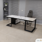 میز مدیریت پایه فلزی مدل نوا