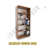 کتابخانه تمام طبقه برند ایرانیان چوب