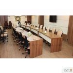 میز کنفرانس برند ایرانیان چوب مدل ساحل