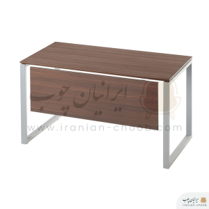 میز کارشناسی پایه فلزی برند ایرانیان چوب مدل نیکا