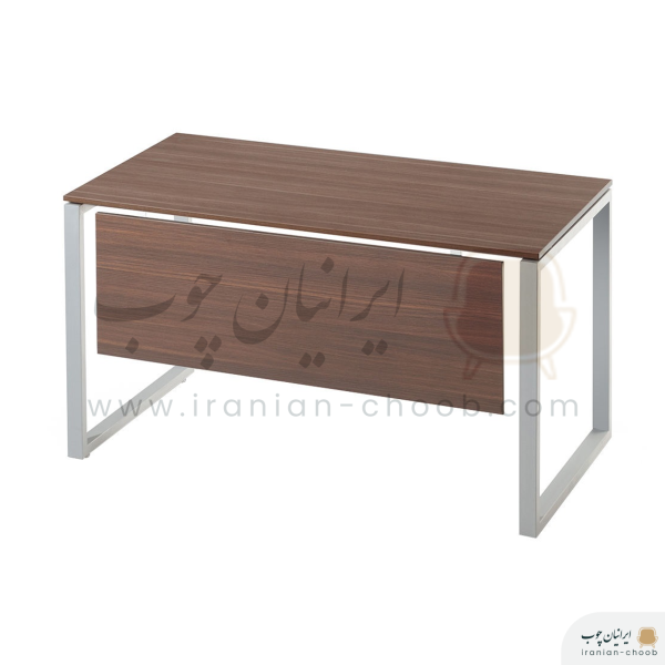 میز کارشناسی پایه فلزی برند ایرانیان چوب مدل نیکا