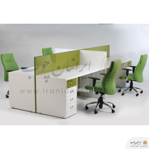 میز کارگروهی برند ایرانیان چوب مدل تترا