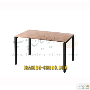 میز کنفرانس پایه فلزی برند ایرانیان چوب مدل C01