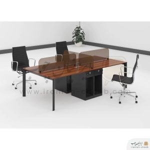 میز کارگروهی ایرانیان چوب مدل G203