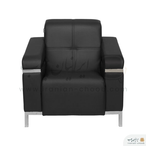 مبل اداری راحتیران تک نفره مدل دیپلمات کد M411